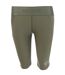 Womens/ladies Series-3 Compression Shorts Khaki Green Skins-1