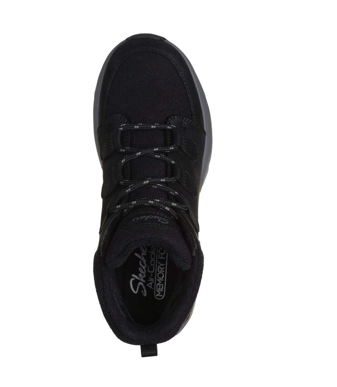 Womens/ladies Biglug Walking Shoes Black Skechers-3