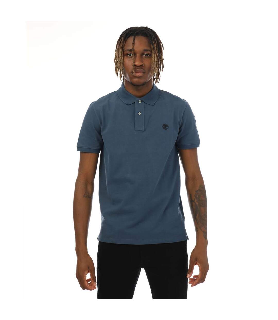 Polo Millers River Adulte Bleu Denim Timberland-2