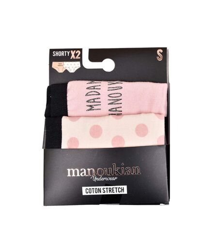Culottes Femme MANOUKIAN Underwear Confort Qualité supérieure - Pack de 2