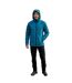 Veste Imperméable À Capuche Motif/style Topographique Cullahill Homme Bleu Imprimé Trespass-4