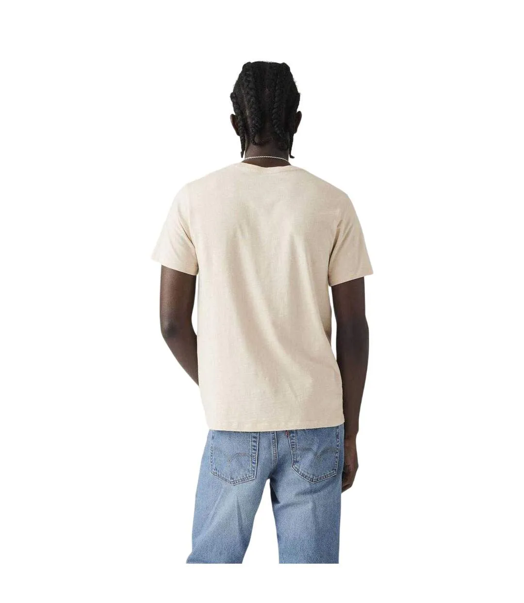 T-shirt Classic Homme Crème Levis-3