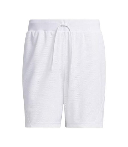 Mens Select Loose Basketball Shorts White Adidas