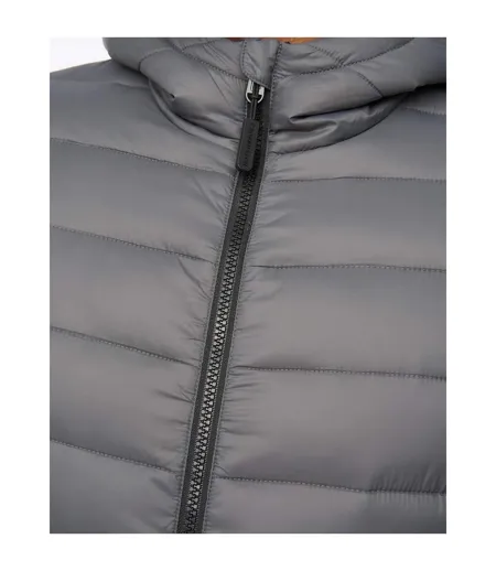 Mens Gattering Jacket Charcoal Camo Crosshatch