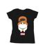 Disney - T-shirt BIG HERO BAYMAX KITTEN FACE - Femme (Noir) - UTBI13376-1