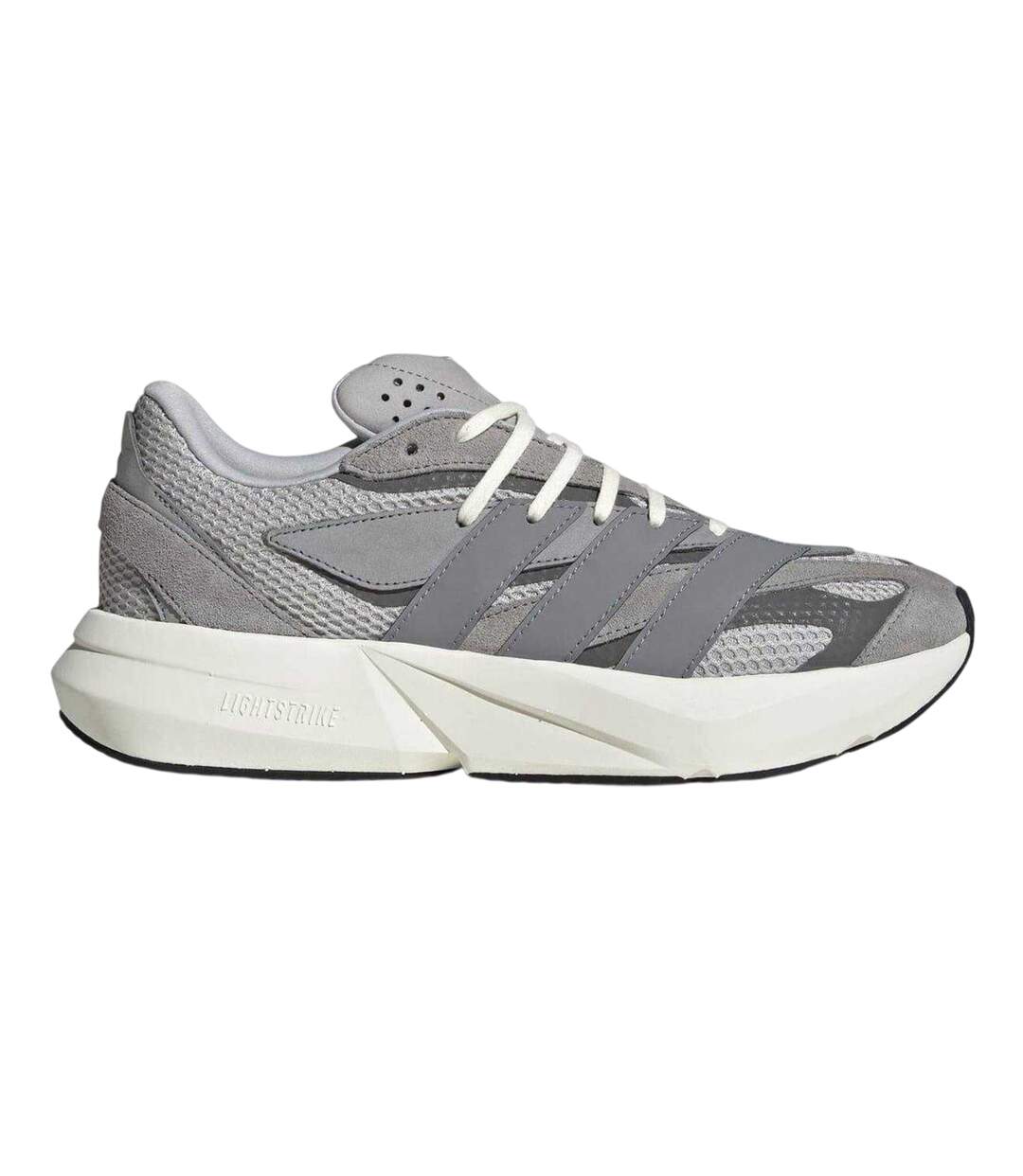 Baskets Lightblaze Homme Gris Métallisé Adidas-1