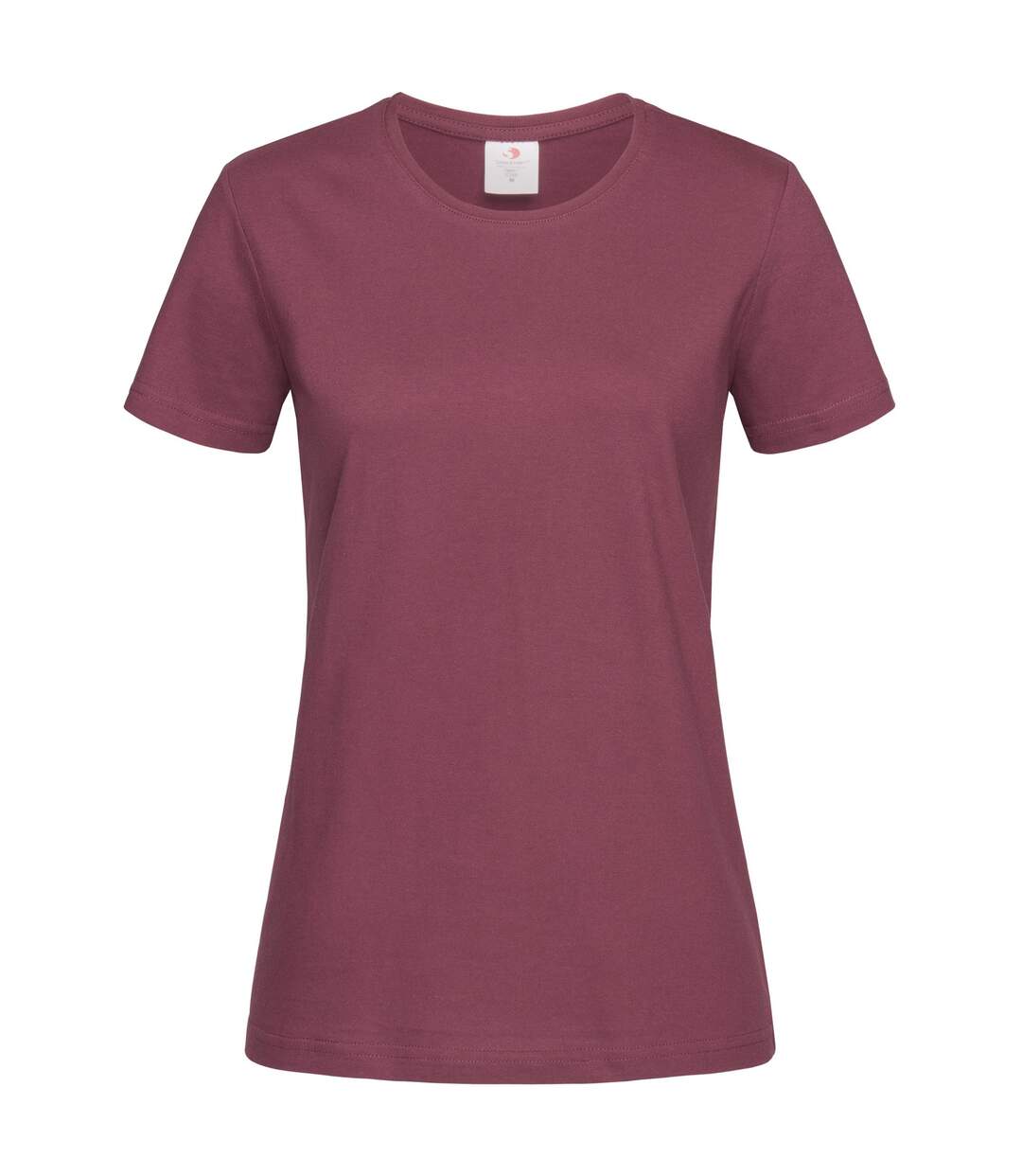 T-shirt femmes bordeaux Stedman