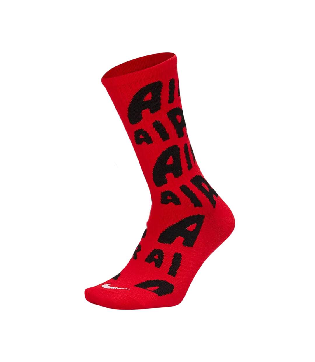Socquettes Motif/style Lettres Everyday Essential Adulte Rouge Noir Nike-2