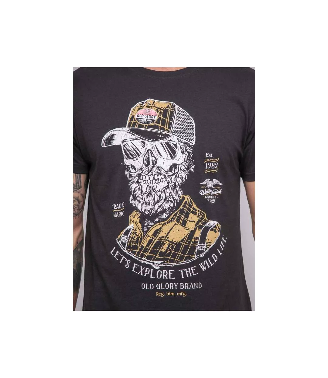 T-shirt manches courtes imprimé JAGUAR-2