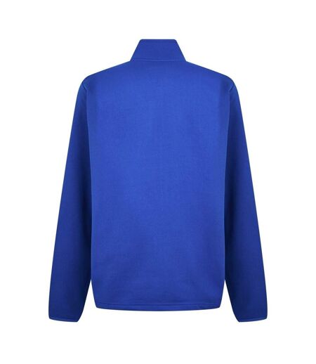 Mens Club Essential Quarter Zip Regular Sweatshirt Royal Blue Umbro