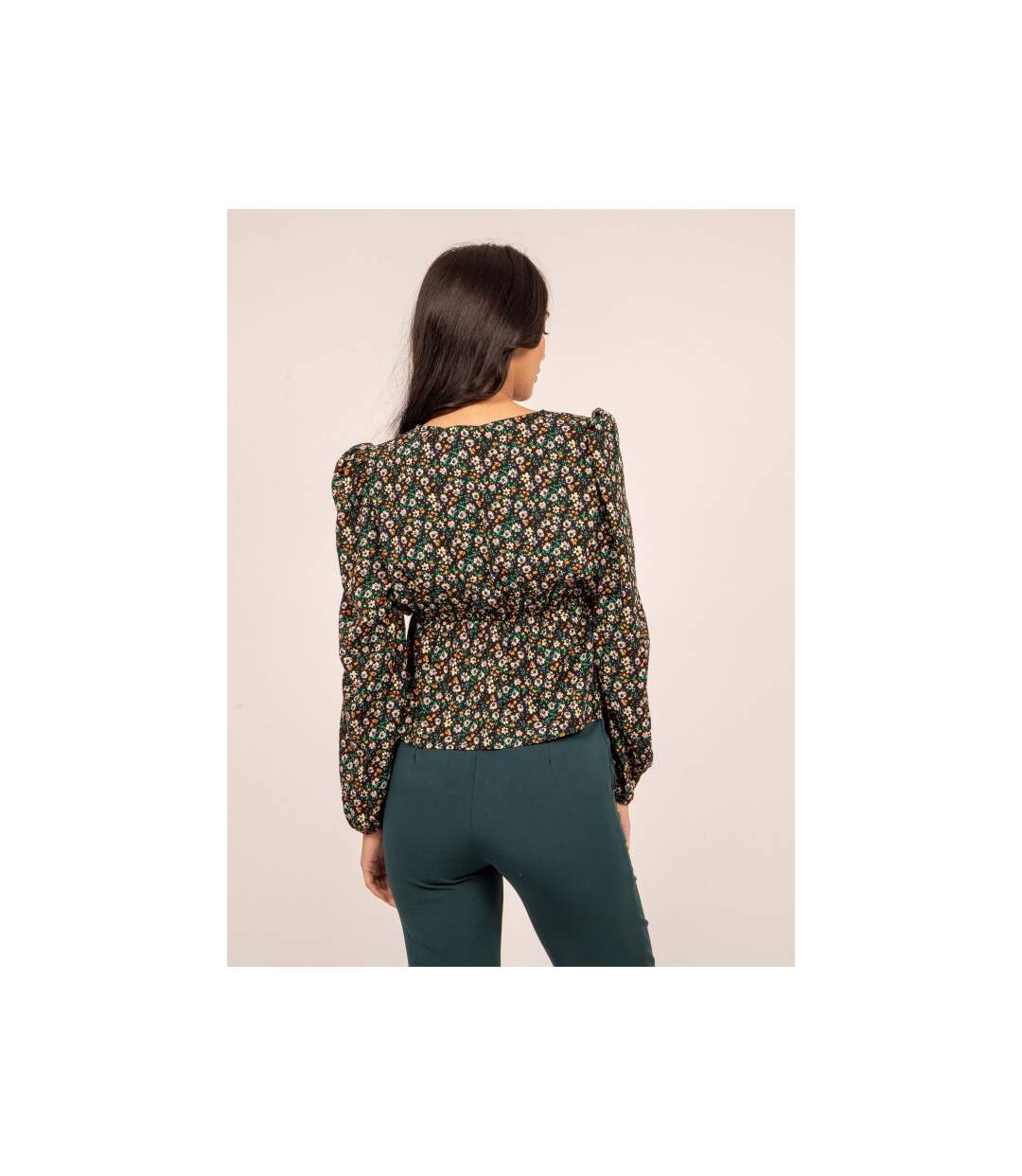 Blouse fluide motifs FERINE - Dona X Lisa-2