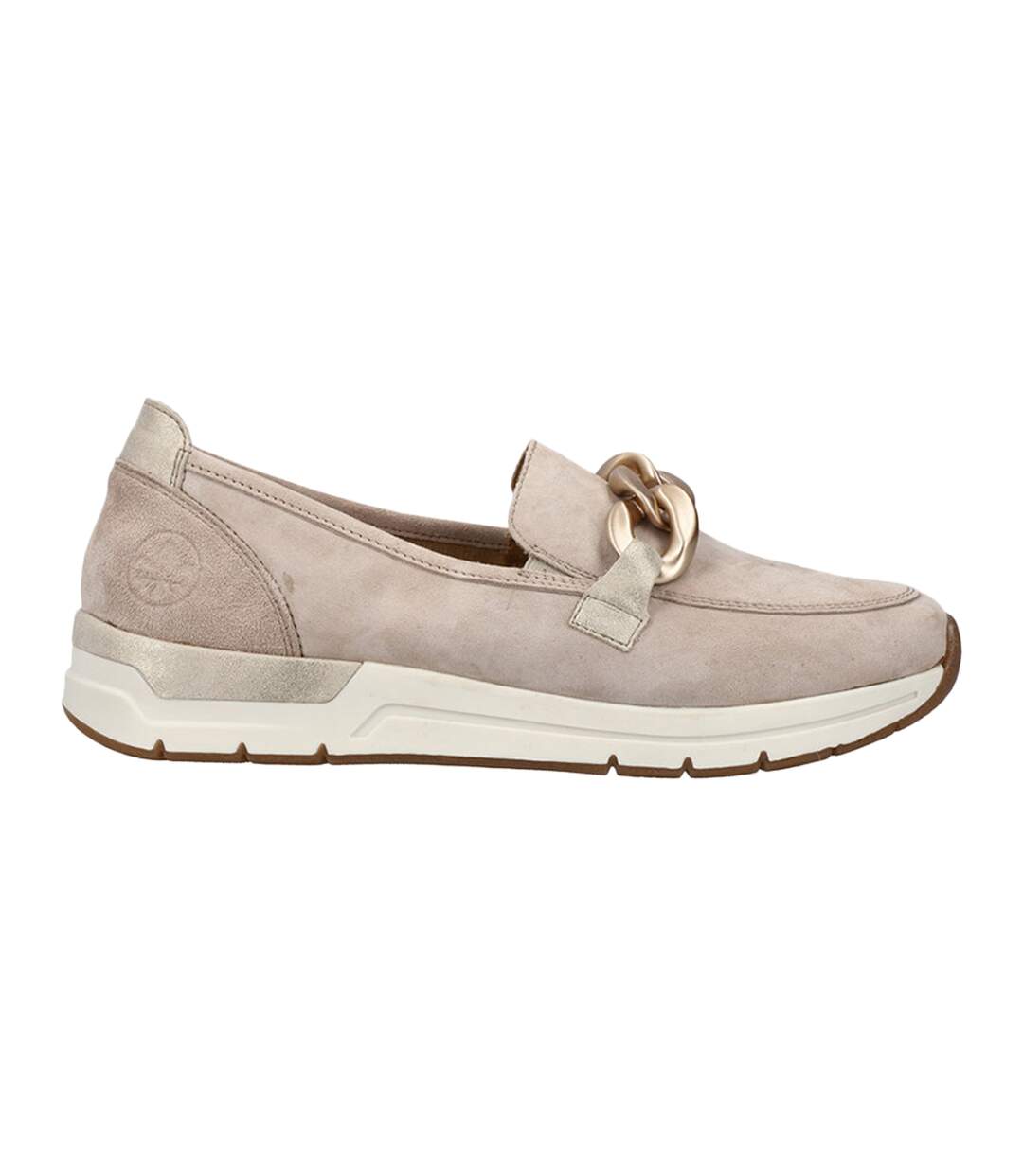 Mocassin Cuir Rieker Sheepsuede