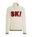 Mens Ski Turtle Neck Jumper White Boss-2