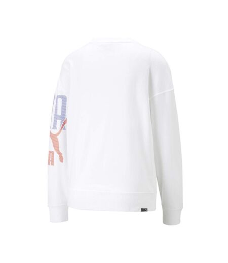 Sweat blanc homme puma classics - l