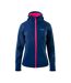 Veste Caria Femme Bleu Marine Rose Vif Hi-Tec-1