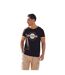 T-shirt Ss25 Homme Noir Jaune Or Lambretta-3
