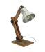 Lampe en bois recyclé et métal Archi