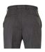 Mens Cotton Straight Leg Trousers Grey Hugo-4