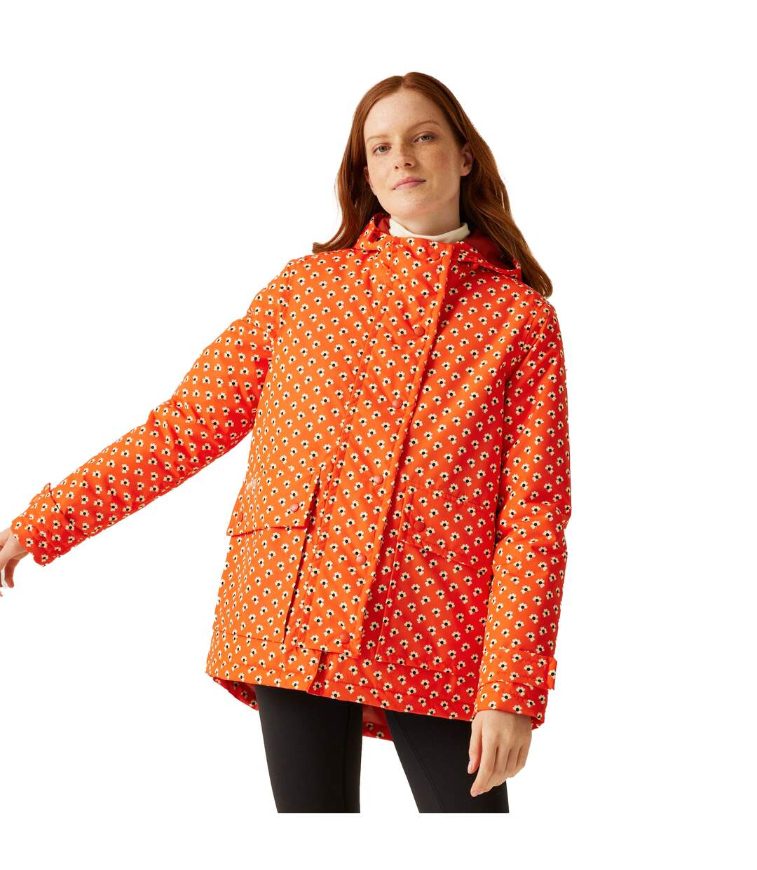 Veste imperméable orla kiely femme rouge Regatta