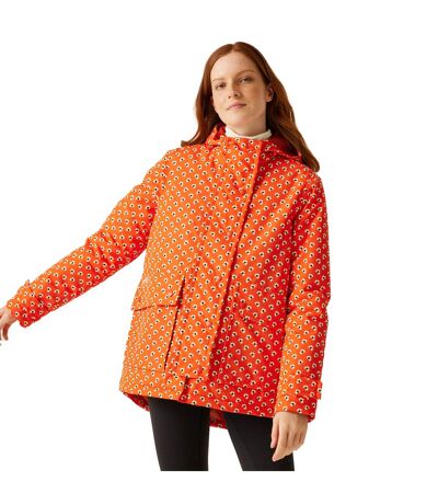 Veste Imperméable Orla Kiely Femme Rouge Regatta