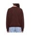 Pull marron/bleu femme teddy smith paina-2