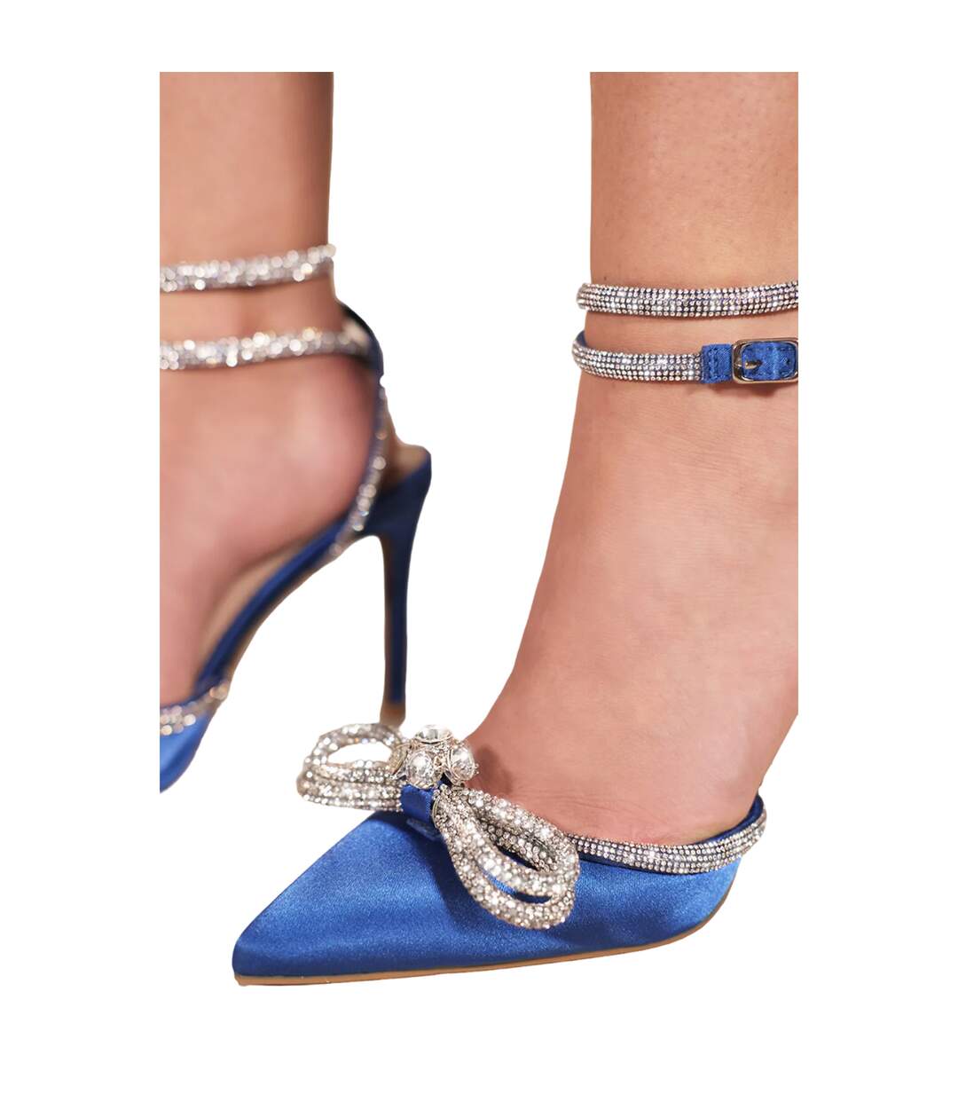 Talons hauts fanen femme bleu Where´s That From-2