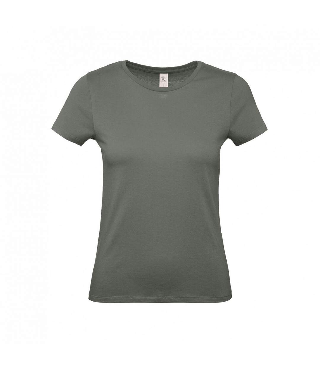 Womens/ladies #e150 T-shirt Millennial Khaki B&C-1