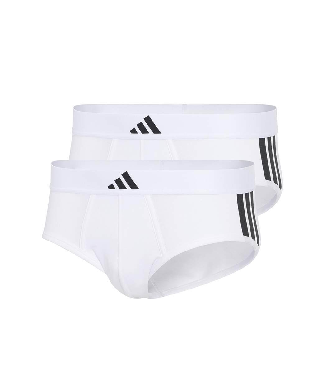 Lot de 2 slips homme Active Flex Cotton 3 Stripes Adidas Sport-2