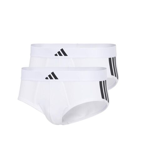 Lot de 2 slips homme Active Flex Cotton 3 Stripes Adidas Sport