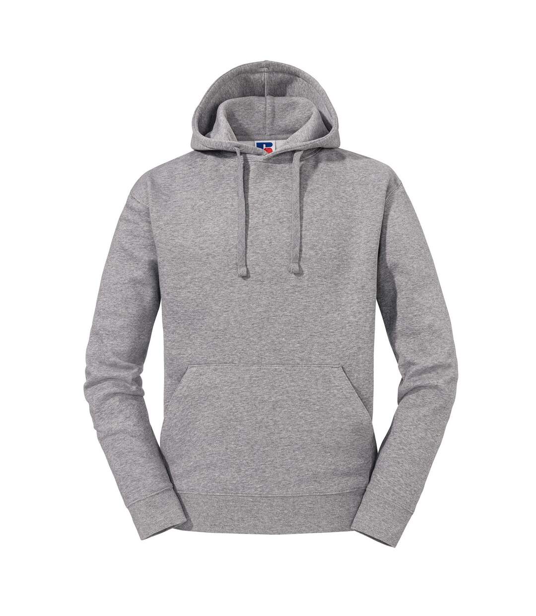 Sweat À Capuche Authentic Homme Gris Chiné Russell-1