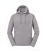 Sweat À Capuche Authentic Homme Gris Chiné Russell-1