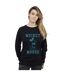 Disney Sweat Mono Mickey Mouse Distressed Kick Womens/Ladies (Noir) - UTBI27138-2
