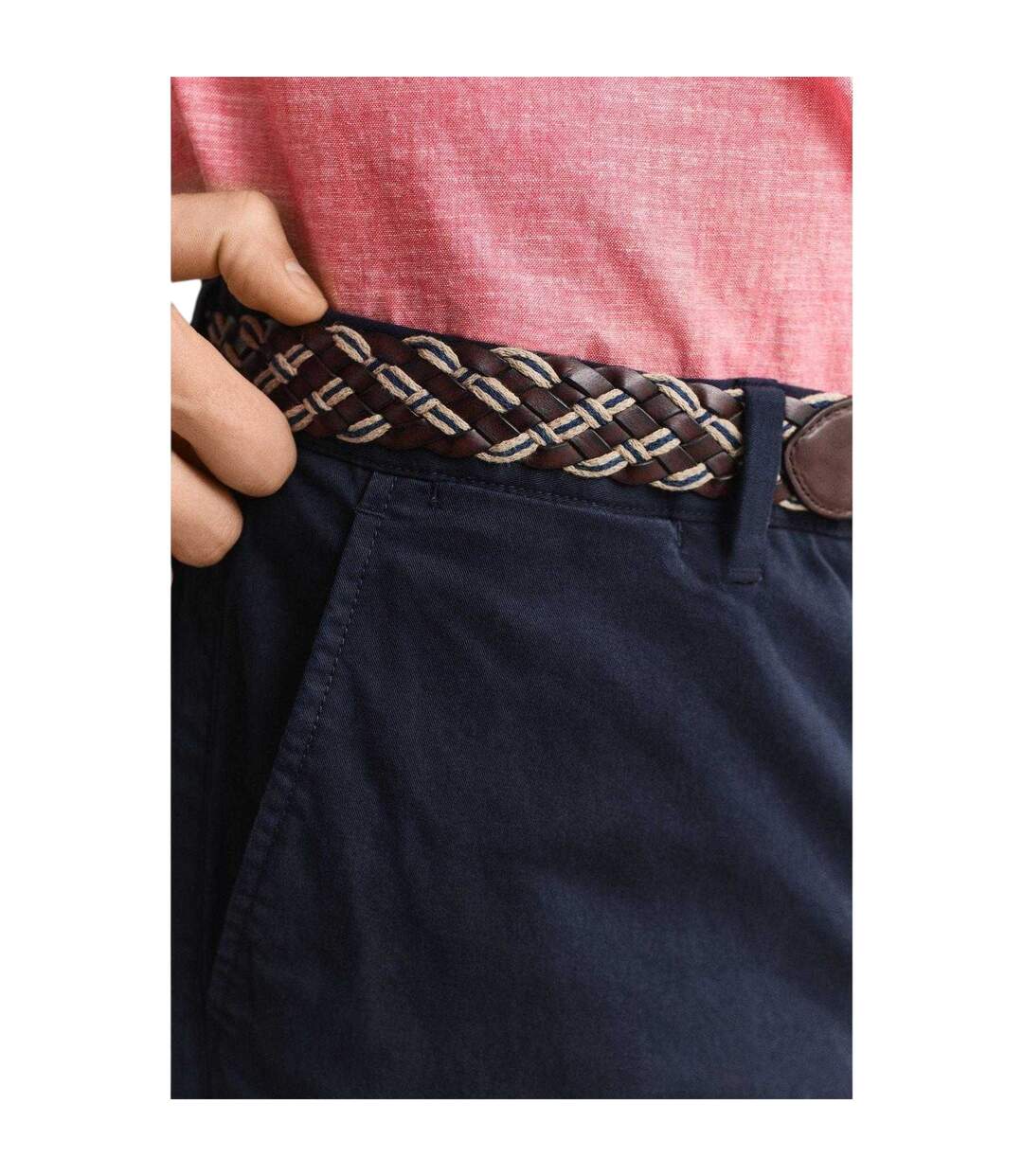 Mens Twill Chinos Evening Blue Gant-4