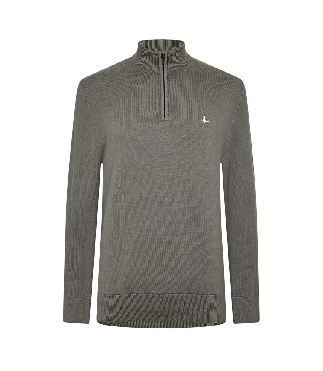 Mens Funnel Neck Jumper Slate Jack Wills-2