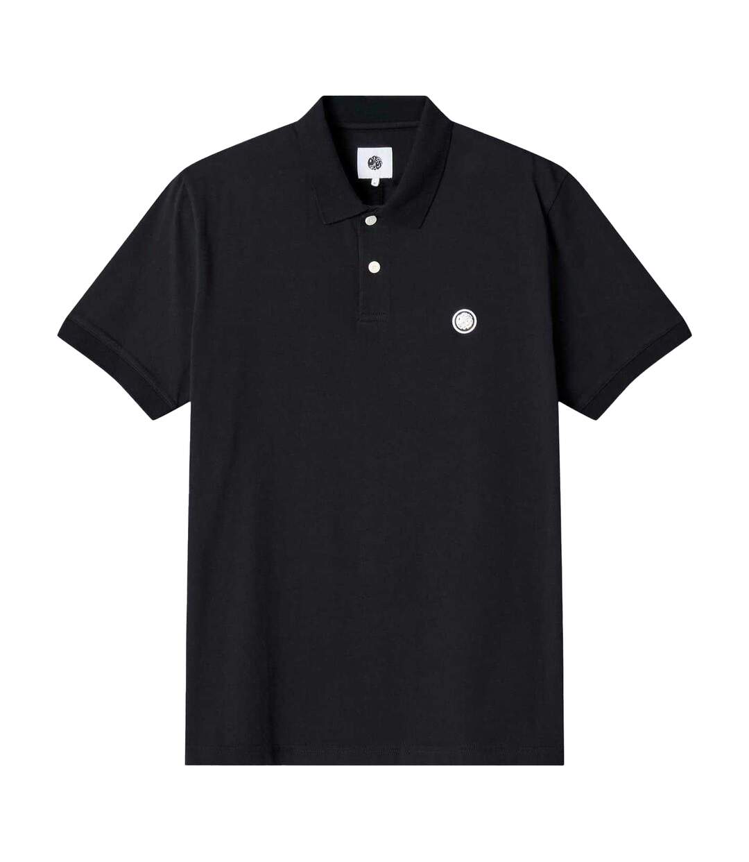 Mens Jerry Regular Polo Shirt Black Pretty Green-2