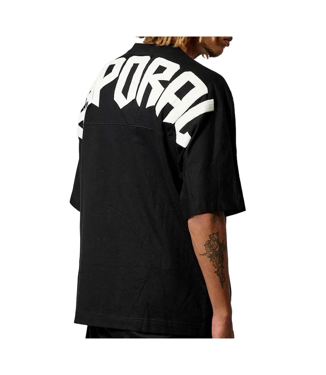 T-Shirt noir homme kaporal taz-2