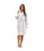 Robe De Chambre Motif/style Scintillant Femme Gris Keanu-2