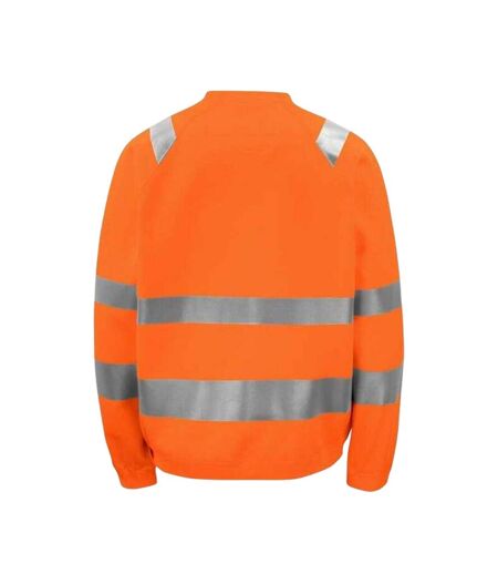 Mens Prio 6106 Sweatshirt Orange Projob