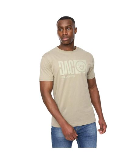 Mens hexocamo t-shirt sage Duck and Cover