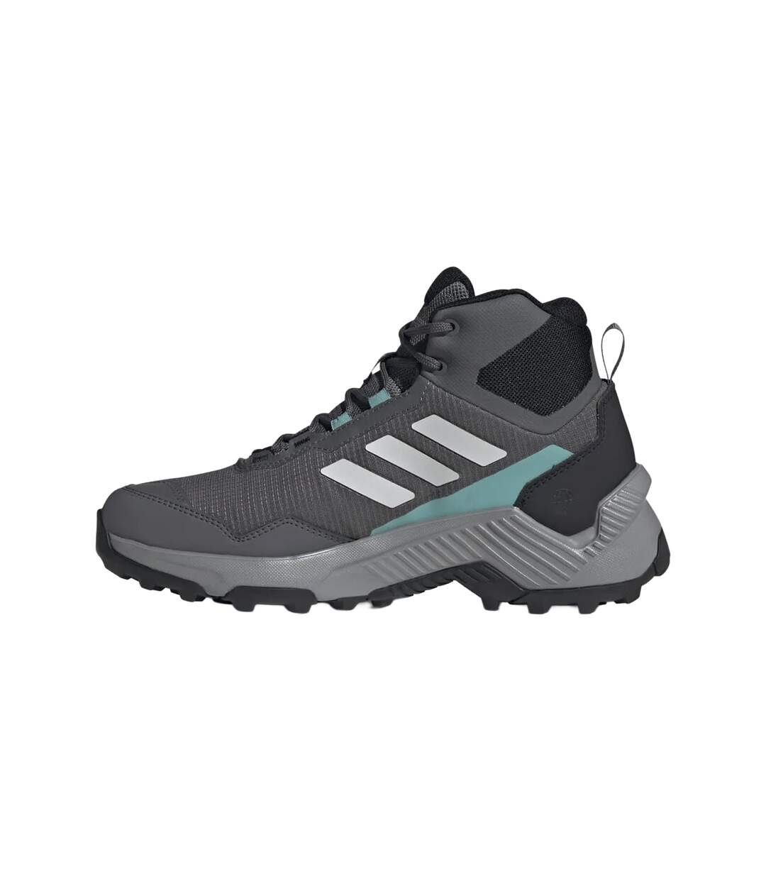 Womens/ladies eastrail 2.0 rain.rdy mid cut hiking shoes grey five/dash grey/core black Adidas-3