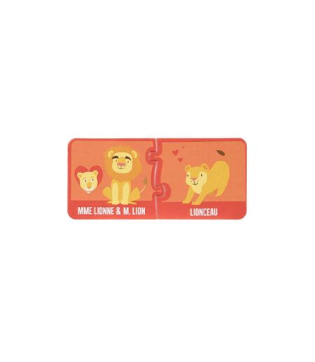 Jeu de 30 Cartes Educatives Animaux 7cm Multicolore