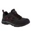 Chaussures De Randonnée Holcombe Homme Gris Foncé Rouge Foncé Regatta-1