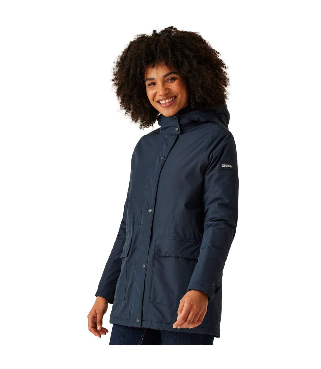 Veste imperméable mireya femme bleu marine Regatta