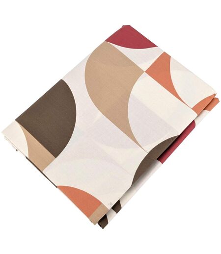 Drap plat percale de coton MODULO