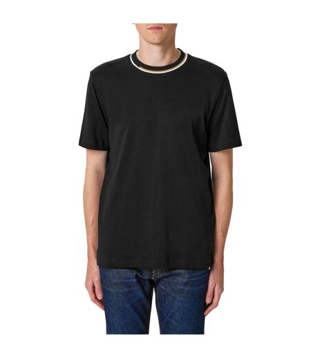 T-shirt Motif/style À Rayures Thompson Homme Noir Boss