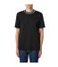 T-shirt Motif/style À Rayures Thompson Homme Noir Boss-4