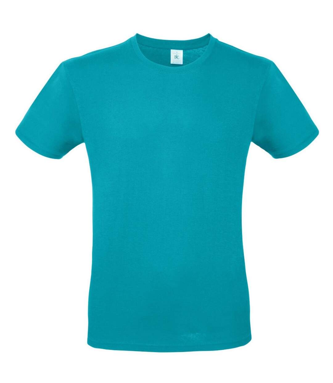 Tee-shirt B&c Mens #e150 Turquoise B And C-1