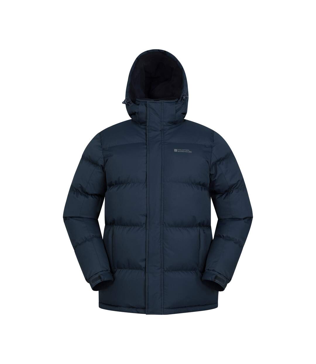 Doudoune matelassée snow homme bleu marine Mountain Warehouse-1