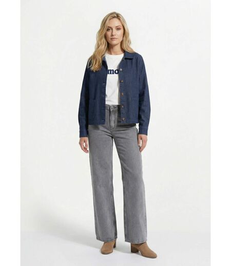 Veste en denim brut, style workwear
