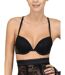 Soutien-gorge push-up Eternity Lisca noir-1